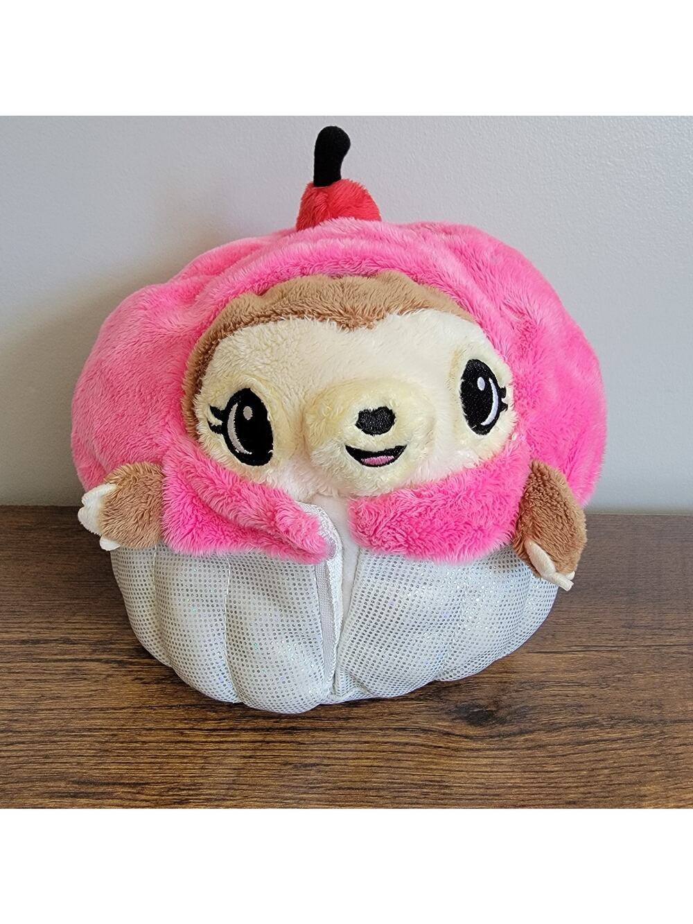 Justice Undercover Squishable Agent Shelby Sloth Cupcake Plush Stuffed Animal